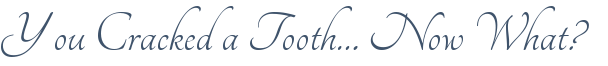 Dentist Rolling Meadows You Cracked a Tooth… Now What?