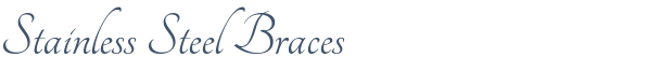 Dentist Rolling Meadows Stainless Steel Braces